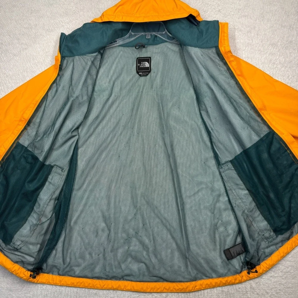 The North Face HyVent Windbreaker Lightweight Jacket Orange Men's Size XL